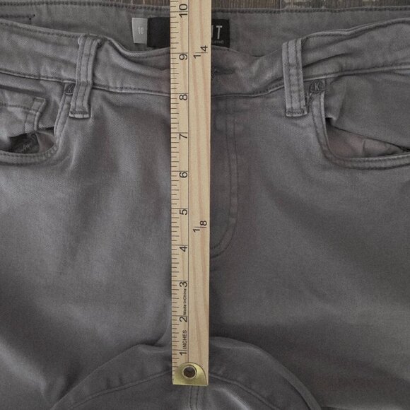 Kut from the Kloth Light Gray Cropped Jeans - Picture 6 of 8
